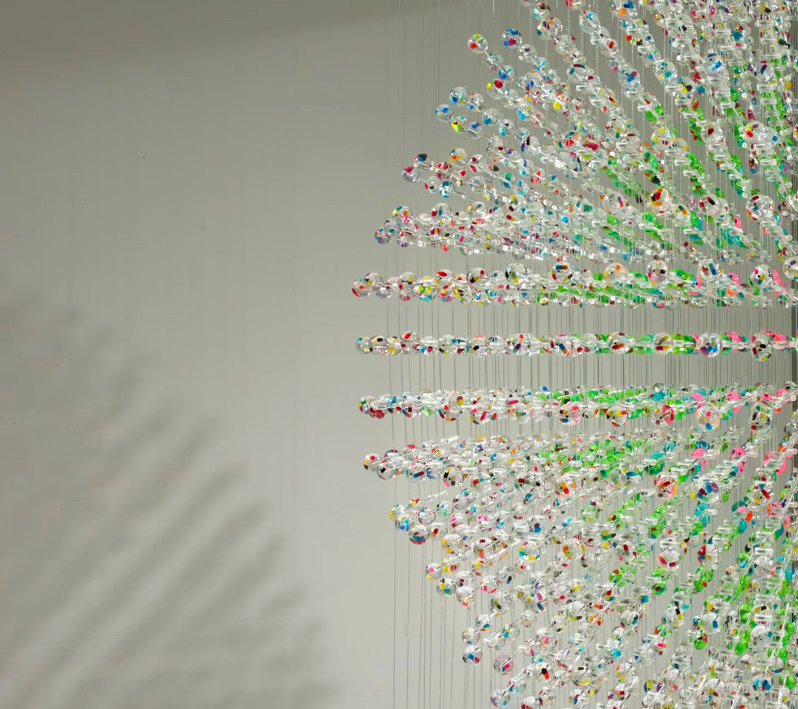Everything in its Right Place by Large-scale resin installation, fabricated by Spike TM