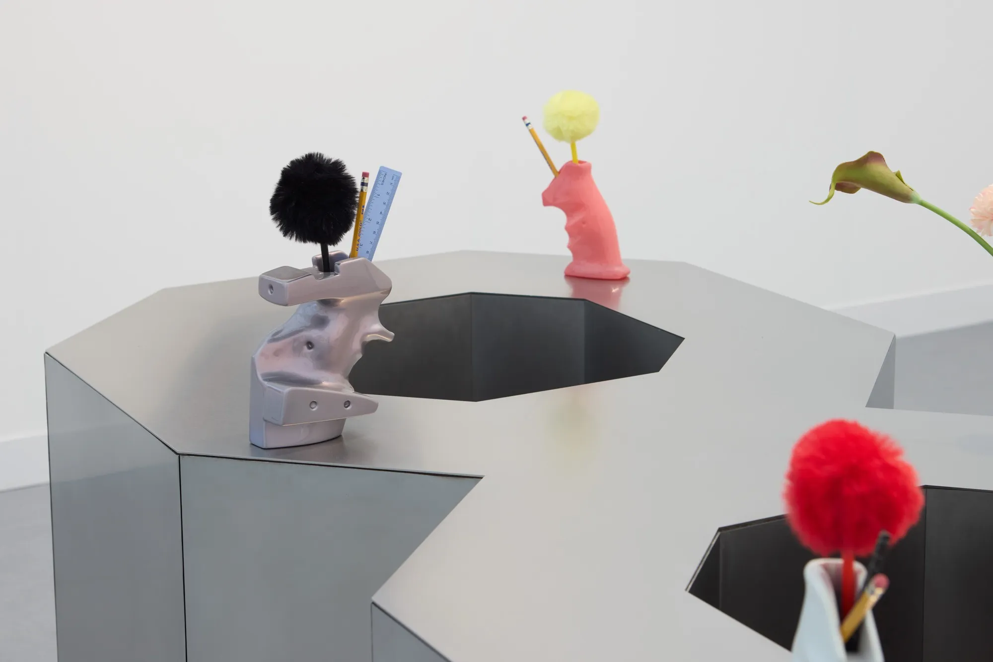 Fabricated installation for Gray Wielebinski with Nicoletti Contemporary at Frieze London 2025